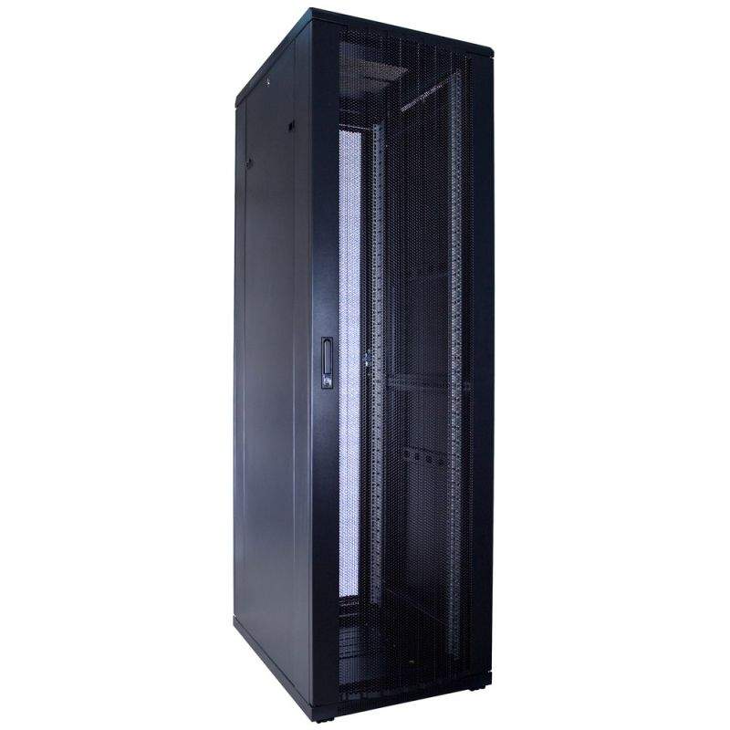42U serverkast met geperforeerde deur 600x800x2000mm (BxDxH)