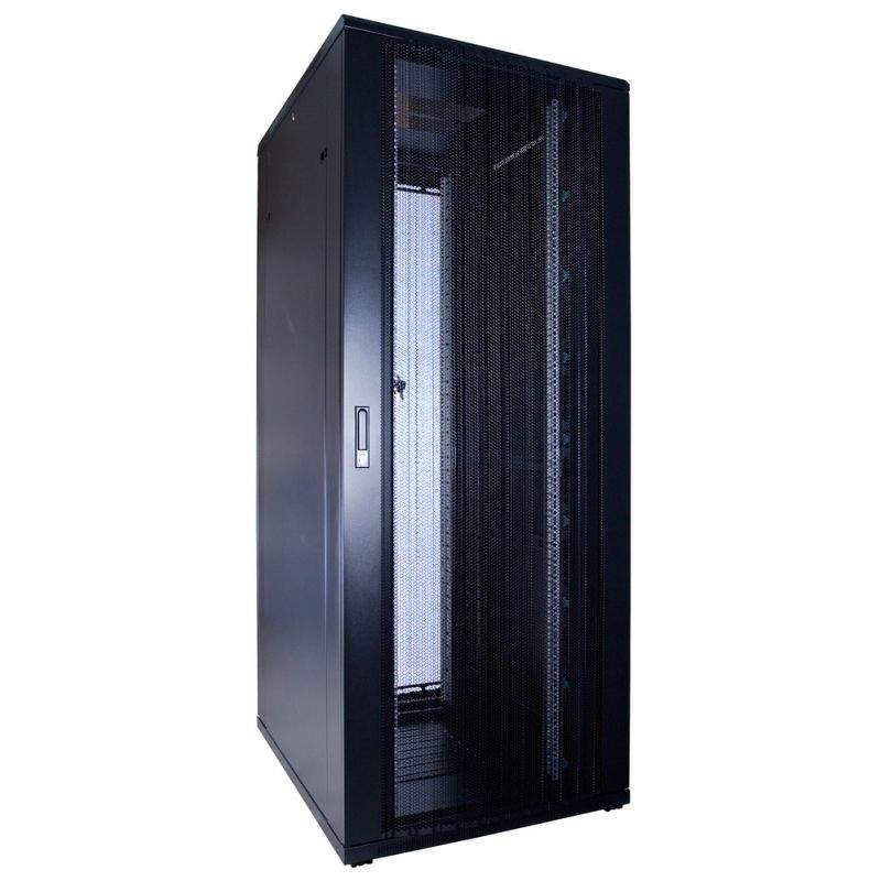 42U serverkast met geperforeerde deur 800x1000x2000mm (BxDxH)