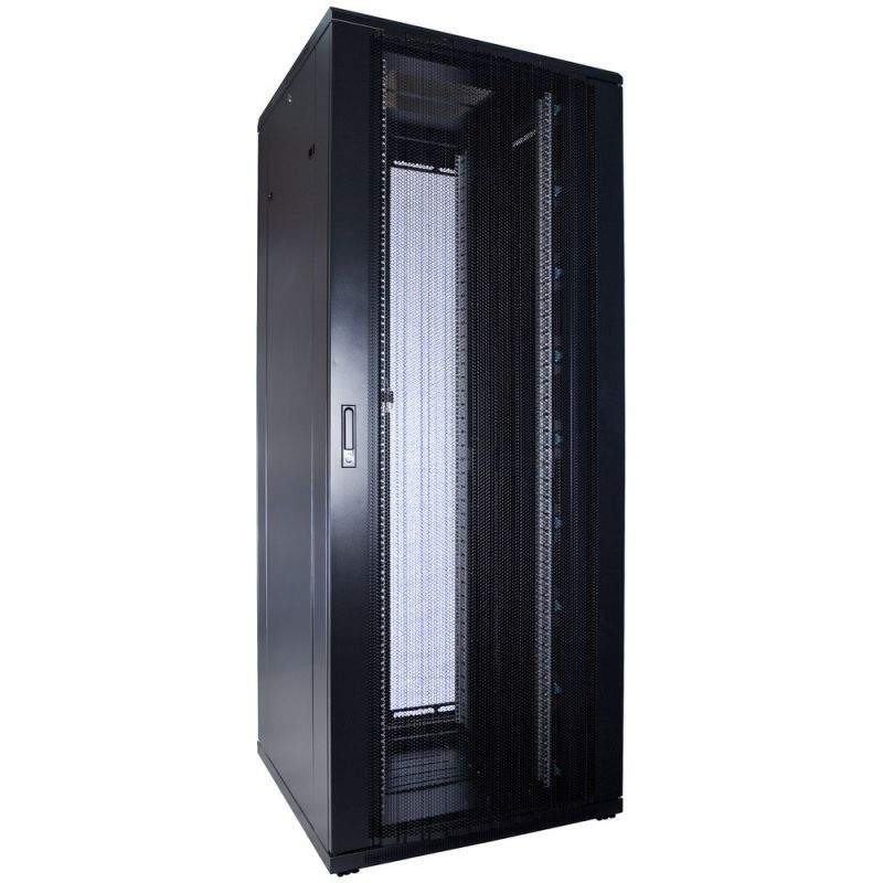 47U serverkast met geperforeerde deur 800x800x2200mm (BxDxH)