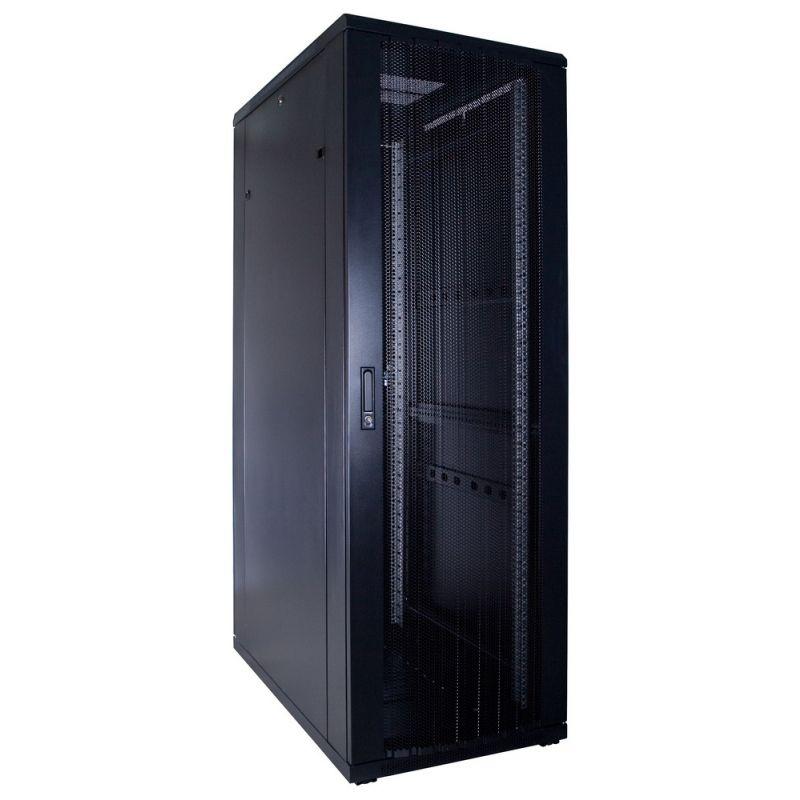 37U serverkast met geperforeerde deur 600x1000x1800mm (BxDxH)