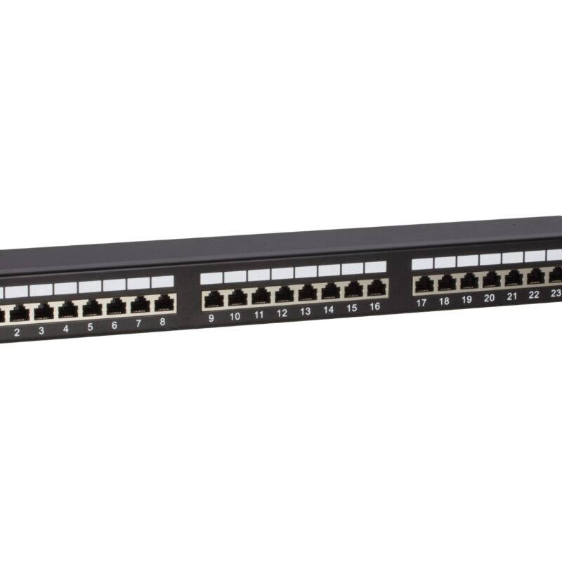 CAT5e FTP patchpaneel – 24 poorts