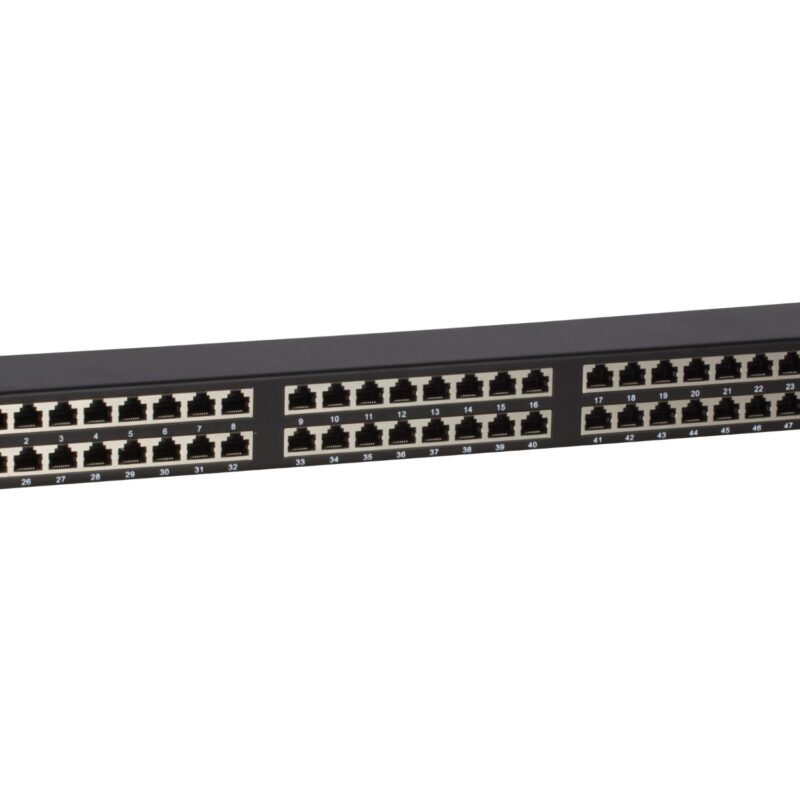 CAT5e FTP patchpaneel – 48 poorts