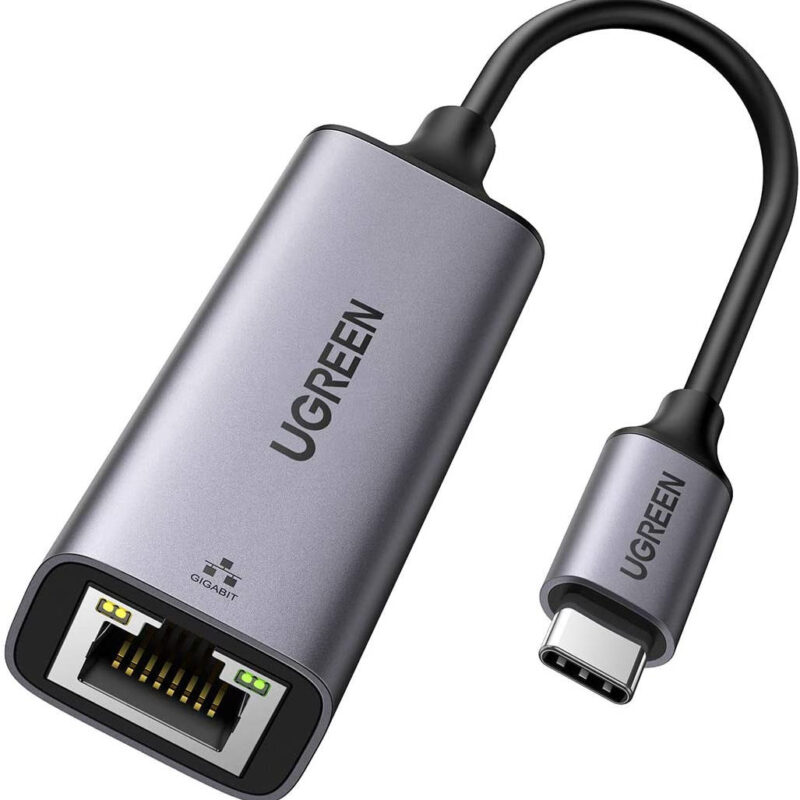 UGREEN USB-C naar Internetkabel Adapter Voor Ethernetingang 1.000 Mbps