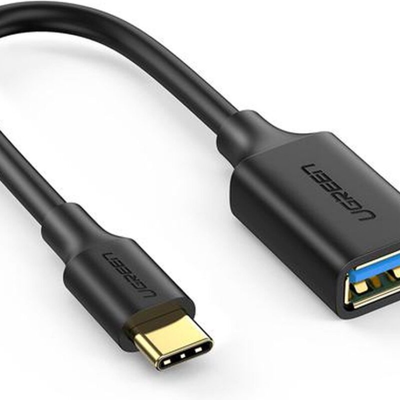 Ugreen USB C to USB 3.0 OTG Adapter USB kabel – Zwart
