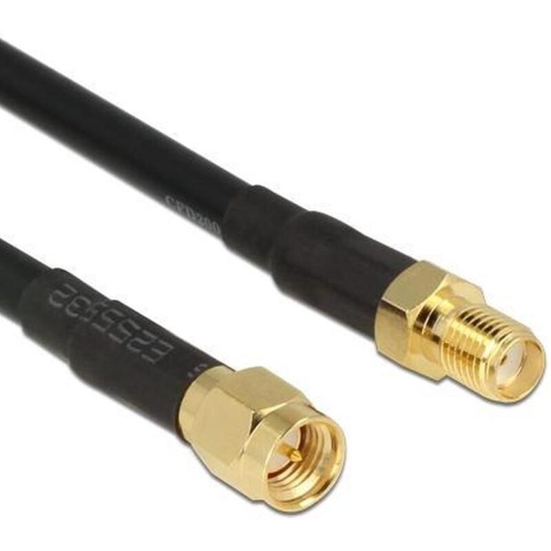 SMA kabel – 50 ohm – 2.5 meter – Zwart – Allteq