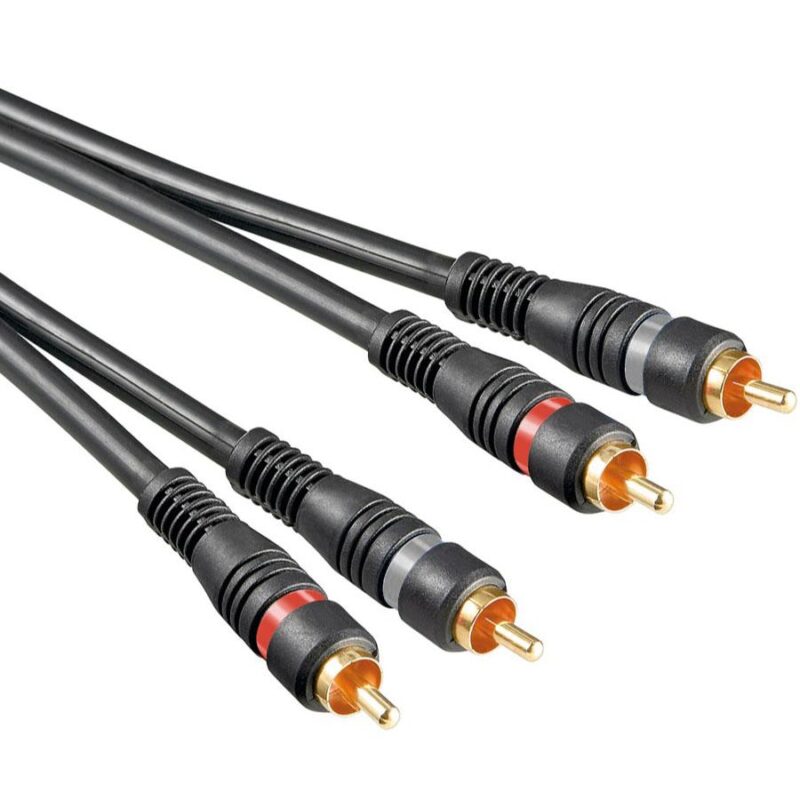 Tulp kabel – Stereo analoog – 1 meter – Allteq