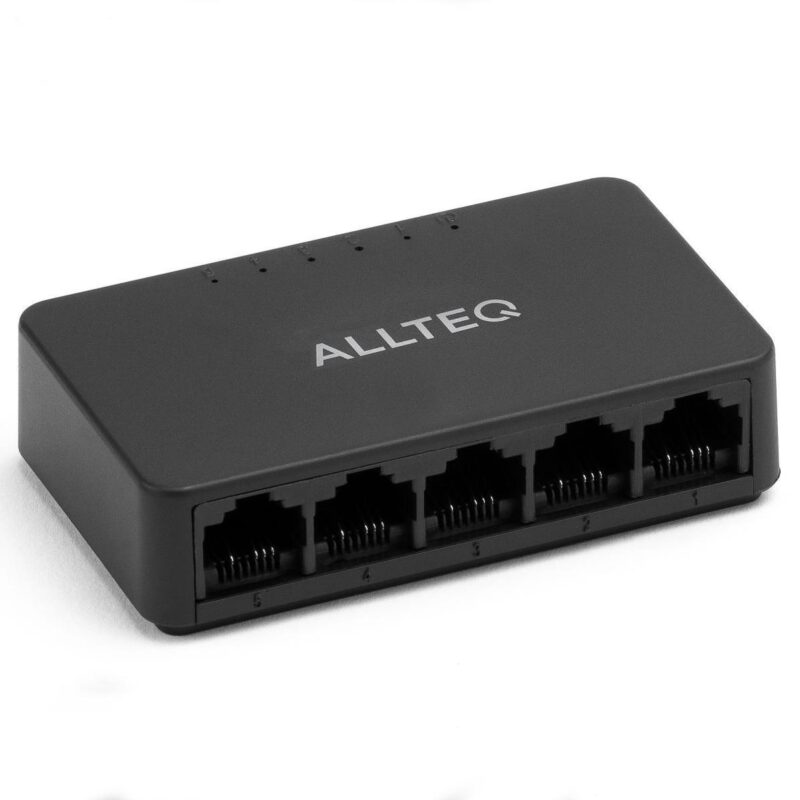 5-poorts netwerk switch – Allteq