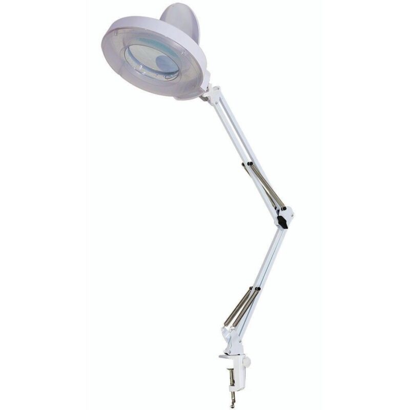 Loeplamp – Tafelklem- 8 dioptrie – LED – Wit – 2000 lumen – Allteq