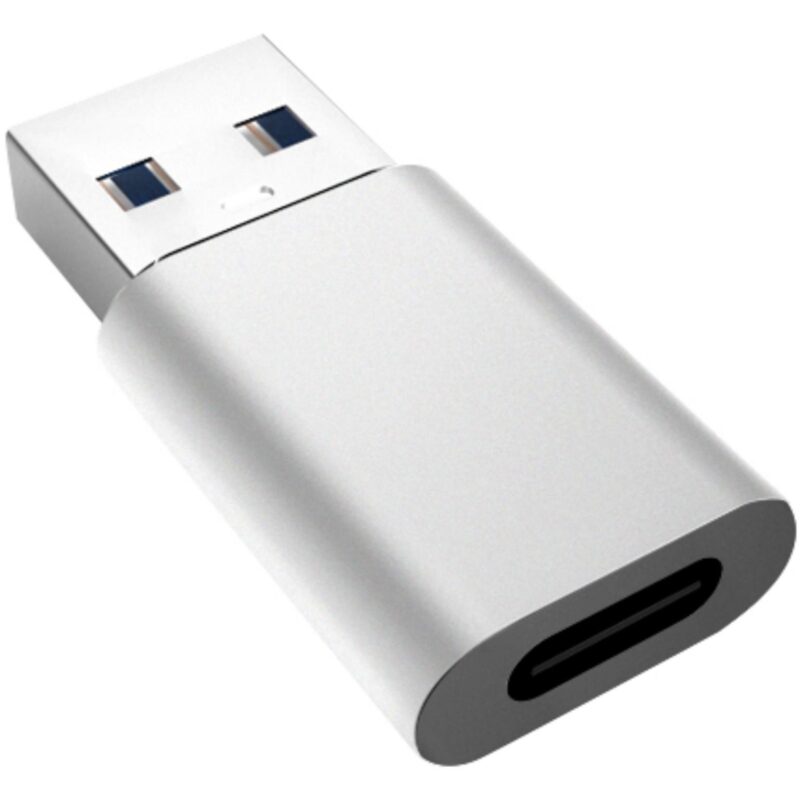USB verloopstekker – Zilver – Allteq