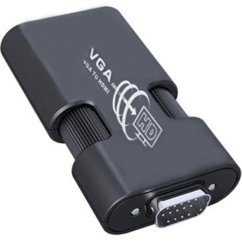 VGA naar HDMI omvormer – Zwart – Allteq