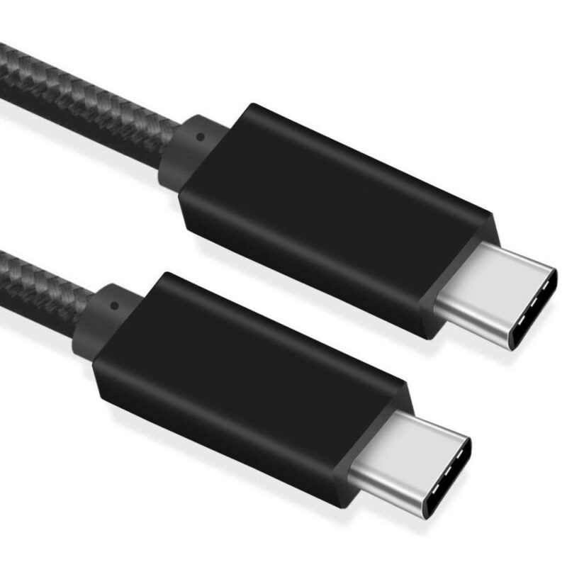USB C naar USB C – 2 meter – Zwart – Allteq