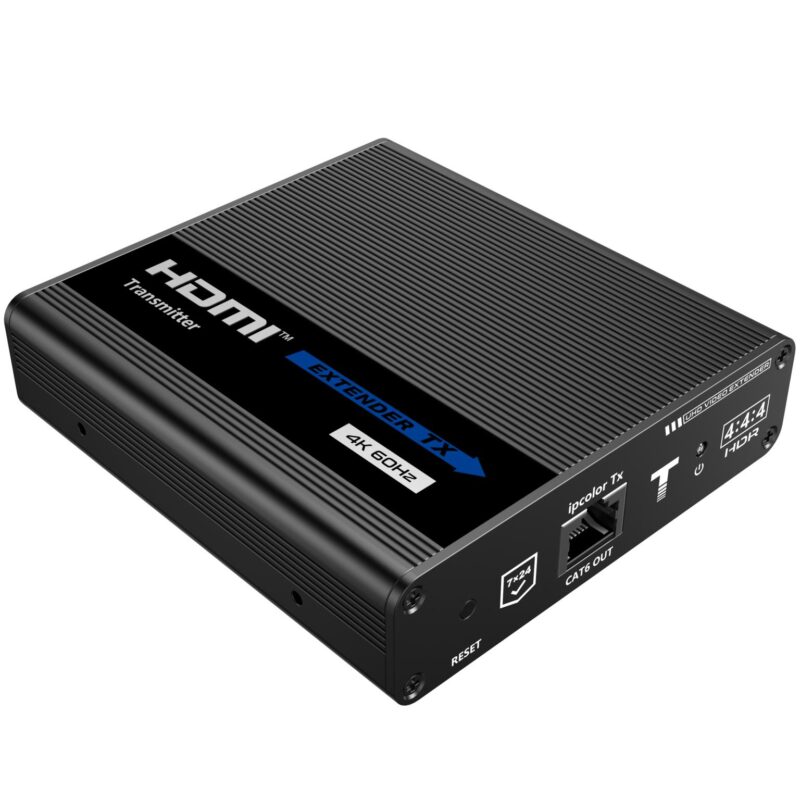 Allteq – HDMI verlenger – Zender – Transmitter – HDMI 2.0 – 4K – Verlengt tot max. 70 meter