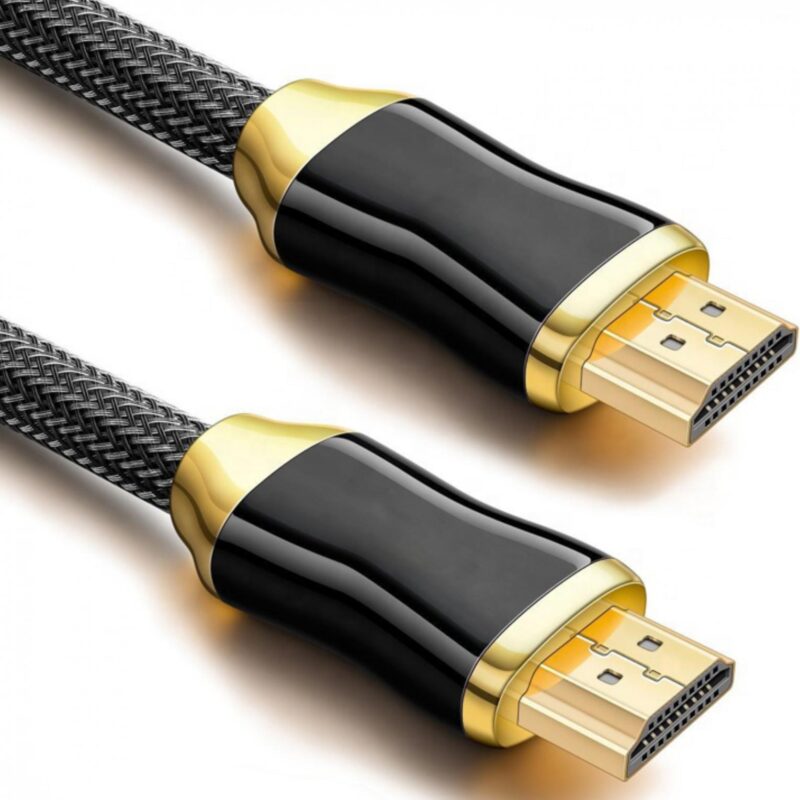 HDMI 2.0 kabel | Premium high speed | 4K (60 Hz) | Full HD 1080p | Ethernet | 3D | ARC | Male naar male | Geschikt voor TV – DVD – Laptop – PC – Beamer – Monitor | 2 meter | Allteq