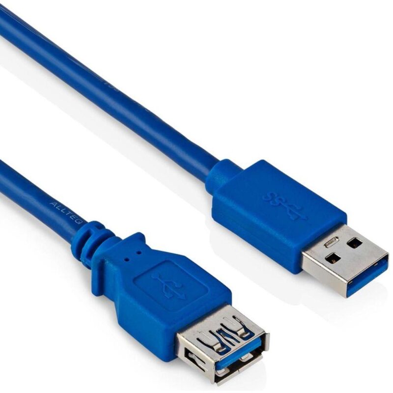 USB A naar USB A – Verlengkabel – USB 3.0 – Allteq