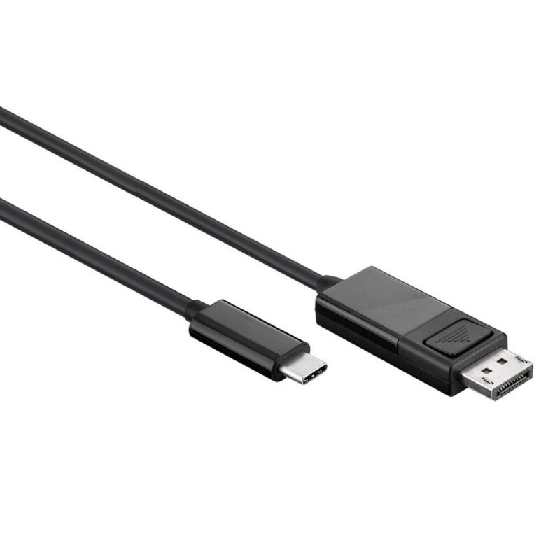 DisplayPort naar USB C kabel – Allteq