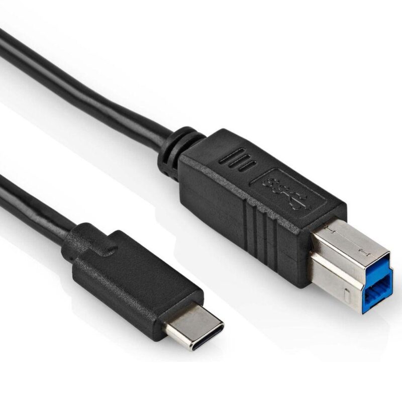 USB C naar USB B kabel – Allteq