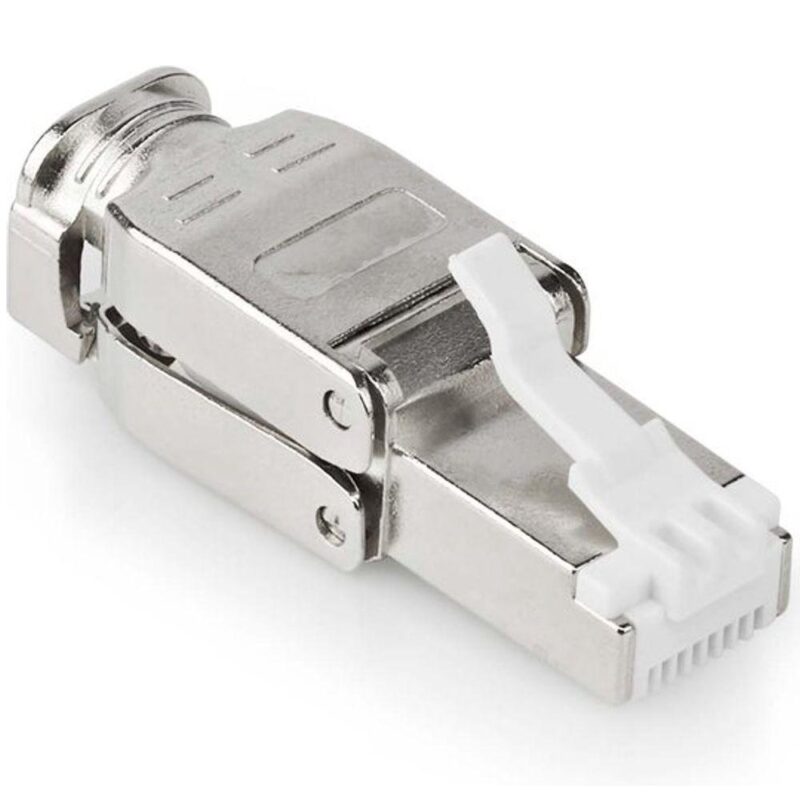 Cat 6 RJ45 connector – Gereedschapsloos -Vaste of flexibele kern