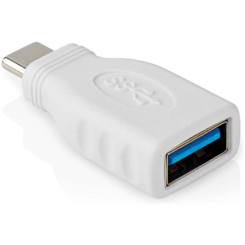 USB verloopstekker – Wit – Allteq