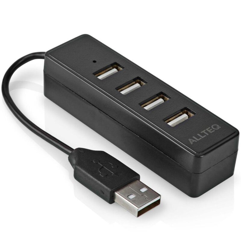 USB hub – 4 poorten Allteq